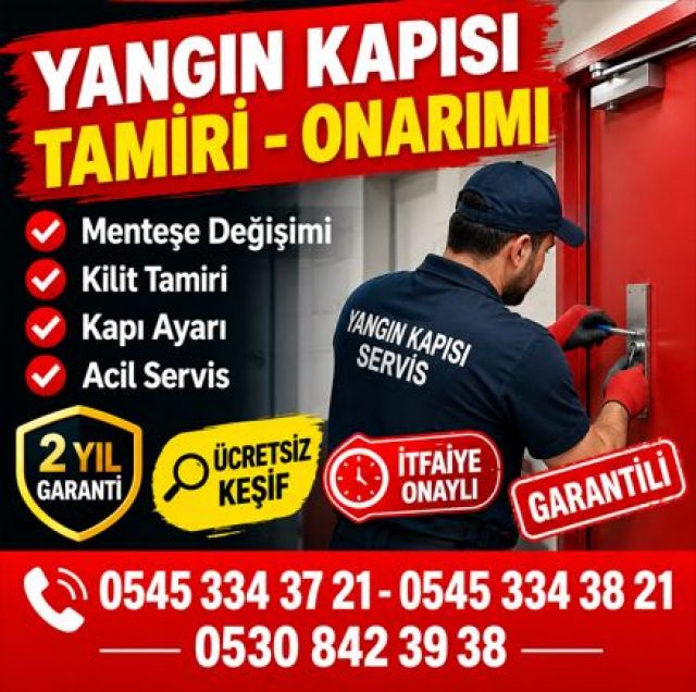 İstanbul Ucuz Yangın Kapısı | Ekonomik Yangın Kapısı Çözümleri